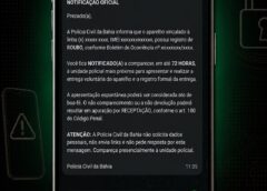 Polícia Civil alerta contra fraudes sobre envio de mensagens para recuperação de celulares