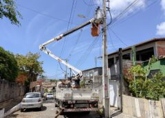 Programa Banho de Luz contempla ruas de Itinga e Vida Nova com nova iluminação em LED